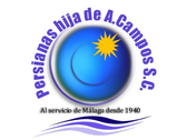 Logo Persianas Hija De A.campos S.c